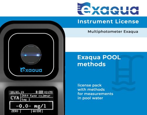 Licencja pomiary wody basenowej Exaqua